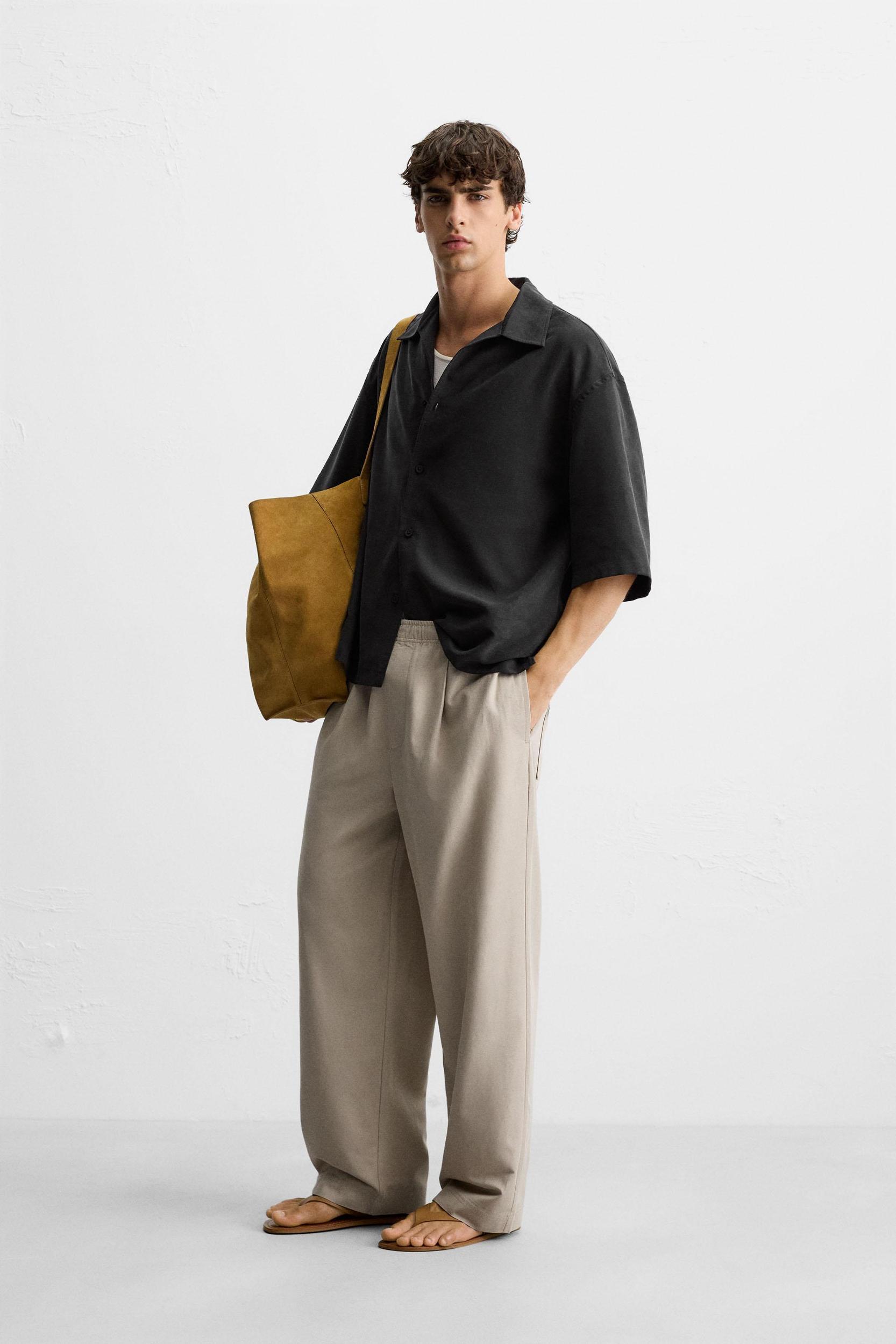 REGULAR FIT JOGGER WAIST PANTS Product Image