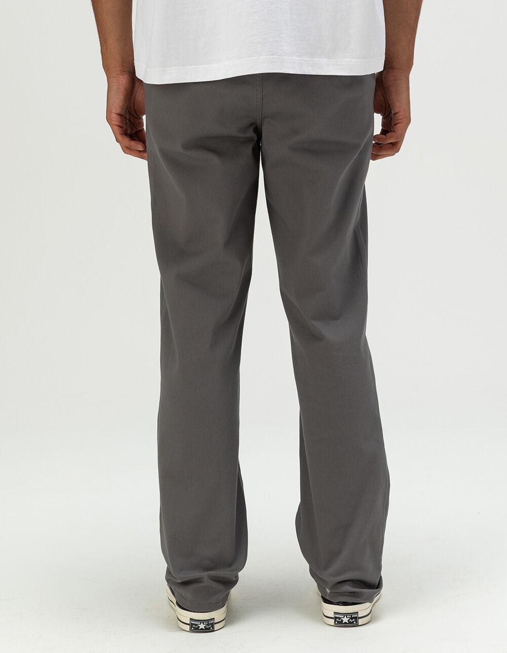 RSQ Mens Slim Straight Chino Pants - CHARCOAL Product Image