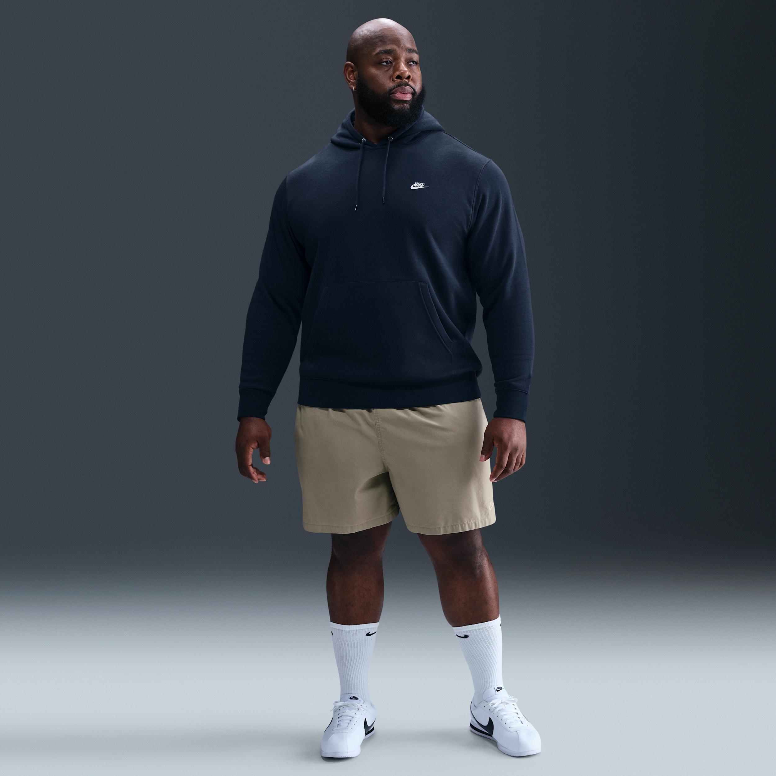 Nike Men's Club Pullover Fleece Hoodie Product Image