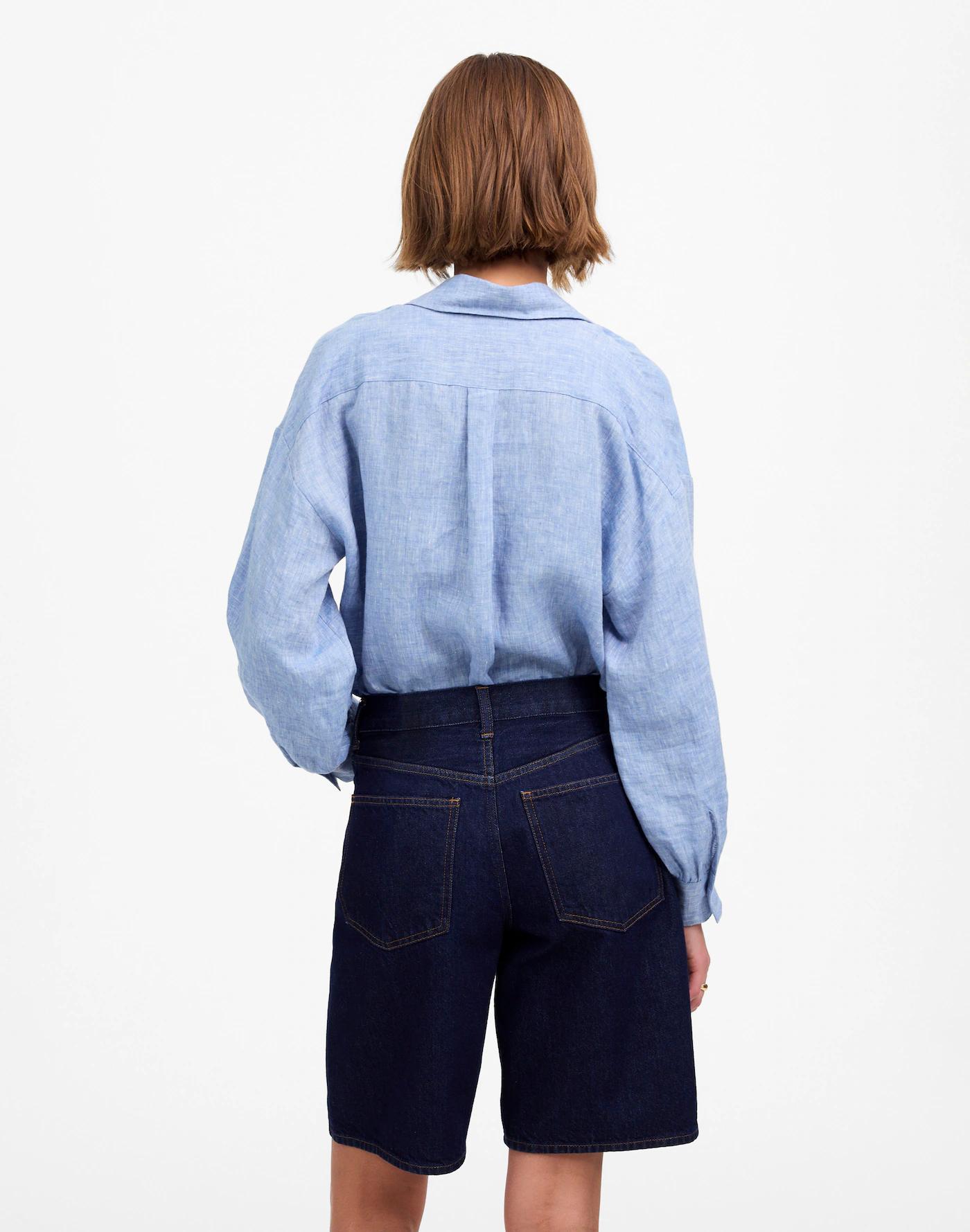The 1997 Denim Bermuda Short Product Image