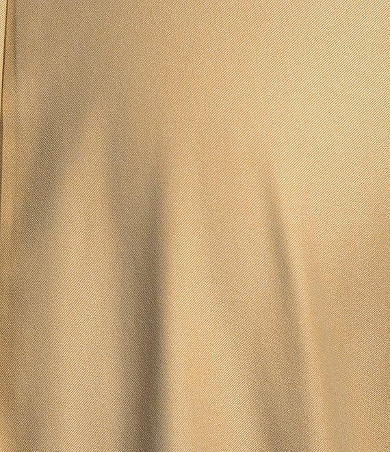 Roundtree & Yorke Performance The Traveler Long Sleeve Solid Twill Sport Shirt Product Image