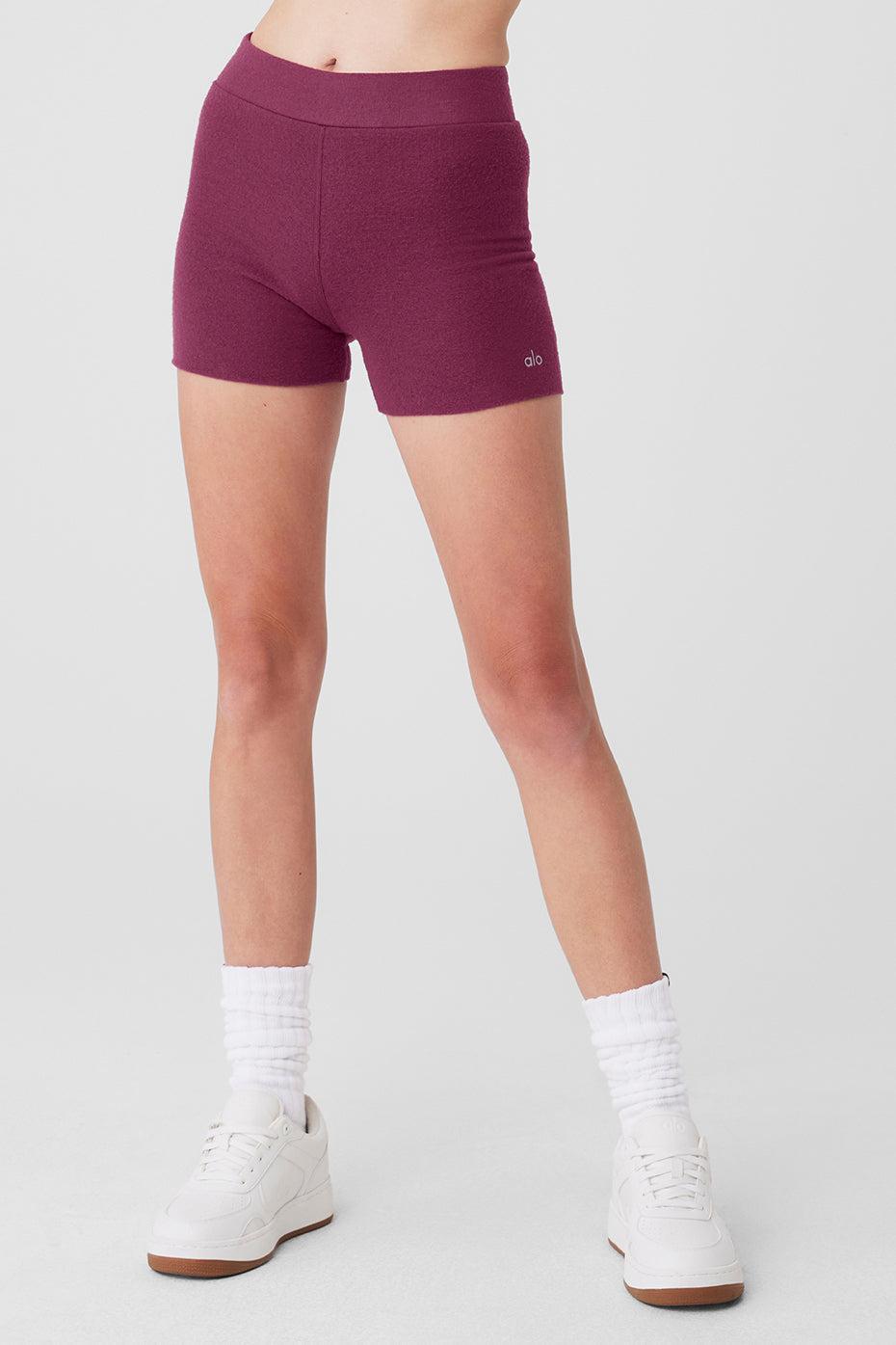 Alolux High-Waist Me Time Short - Wild Berry Product Image