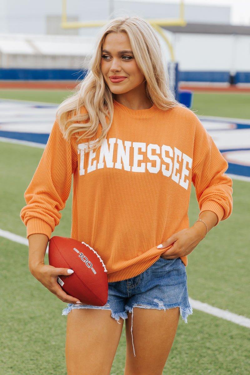Tennessee Ribbed Pullover Sweatshirt Product Image