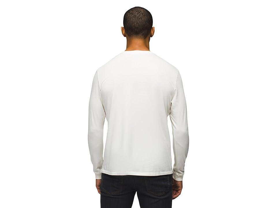 Prana Everyday Long Sleeve Tee Standard Fit (Canvas) Men's Clothing Product Image