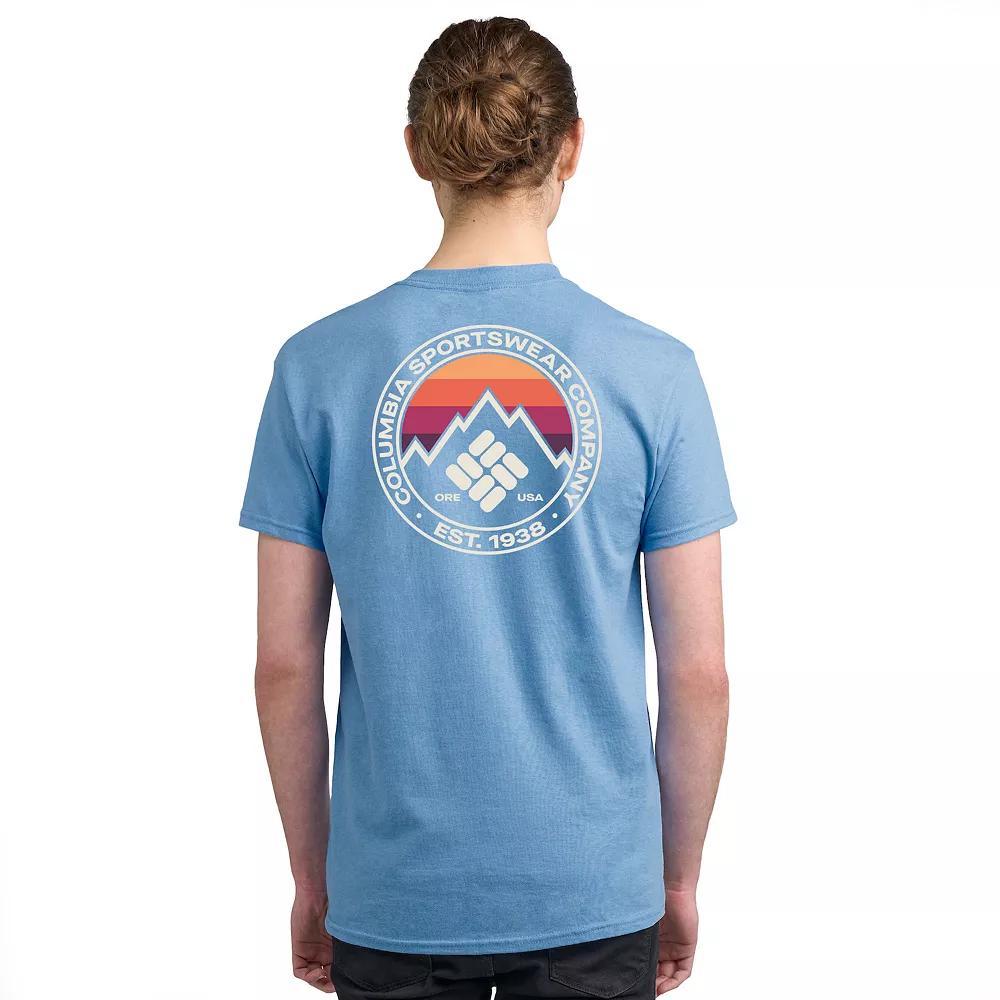 Mens Columbia PFG Performance Fishing Gear Short Sleeve Graphic Tee Product Image