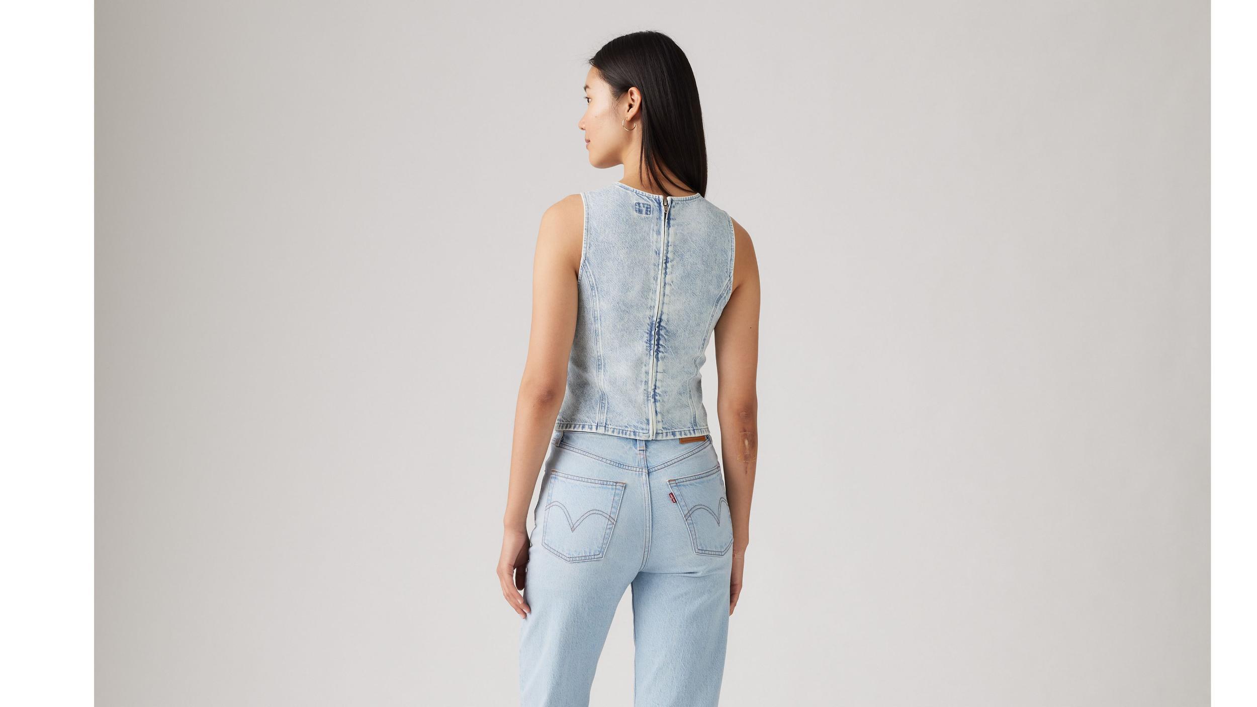Topanga Denim Tank Top Product Image