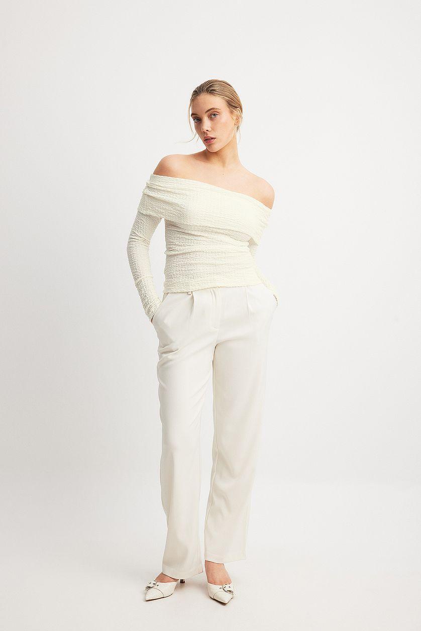 Off Shoulder Structured Top Product Image