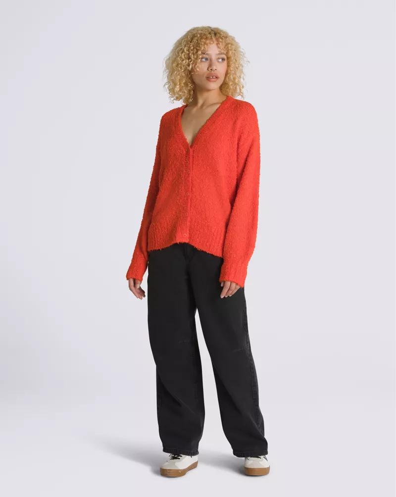Valerie Boucle Cardigan Sweater Product Image