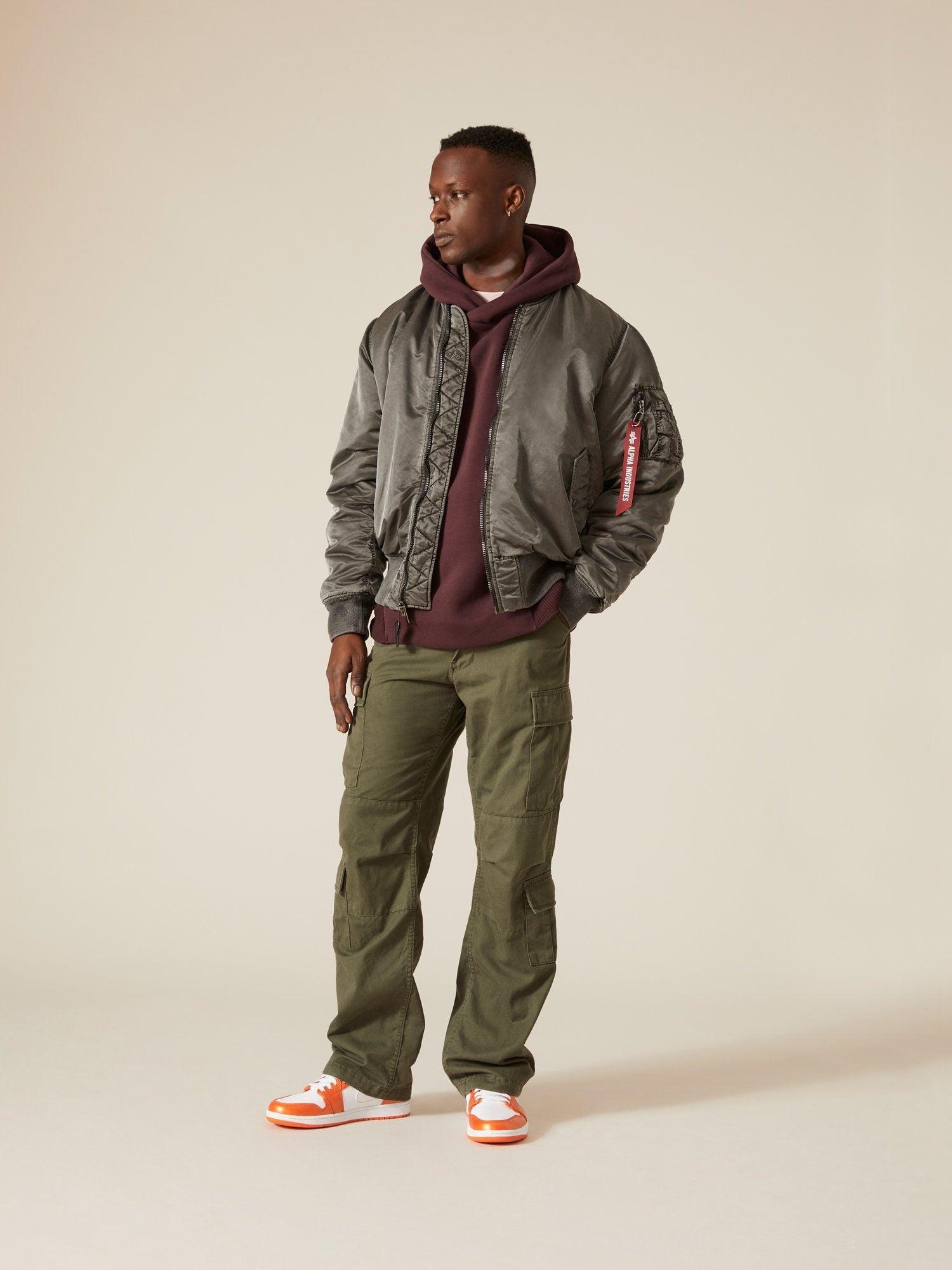 MA-1 BATTLEWASH BOMBER JACKET Female Product Image