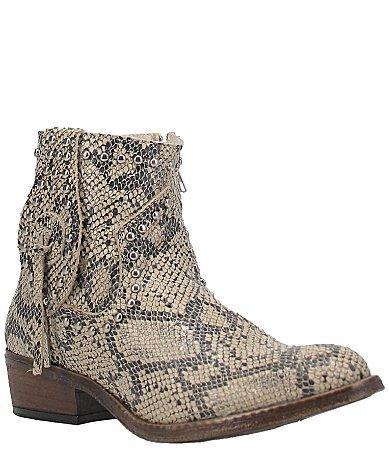 Dingo Clementine Womens Leather Ankle Boots Product Image