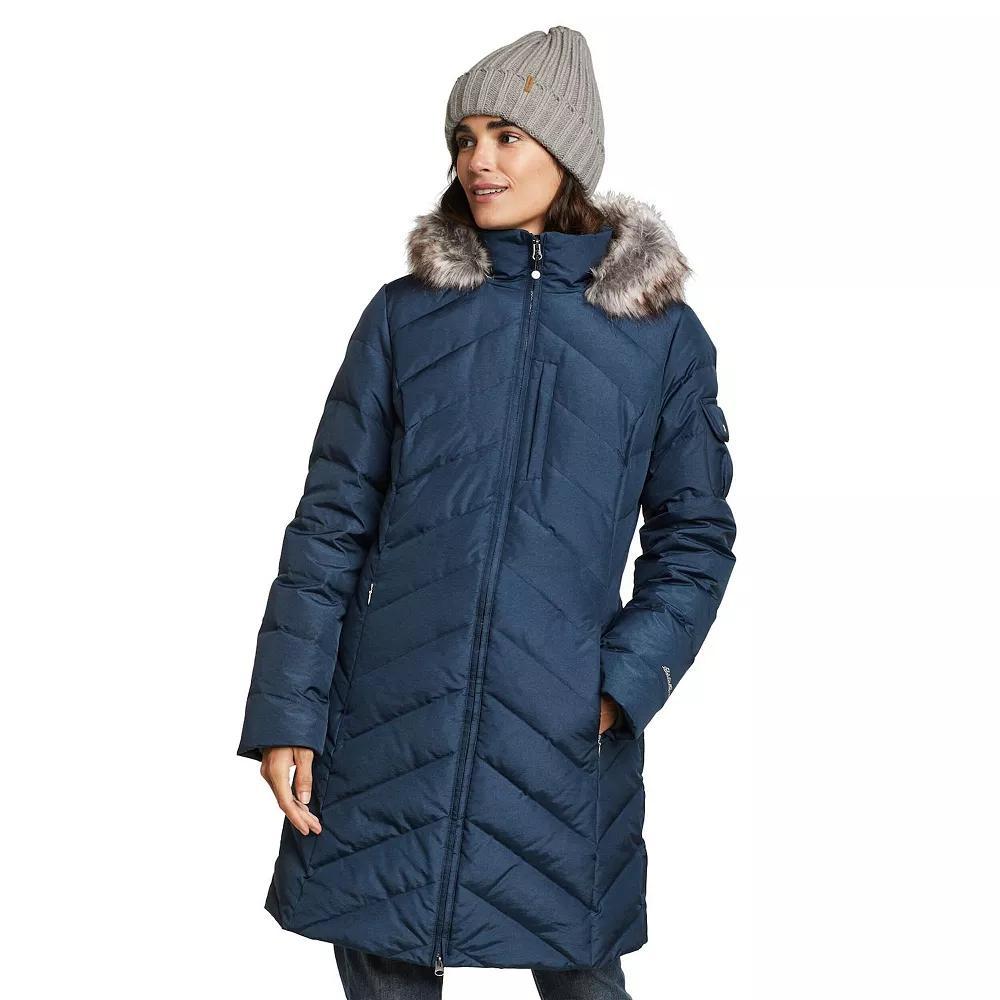 Women's Eddie Bauer Crystal Ridge Down Parka Jacket, Size: Large, Blue Product Image