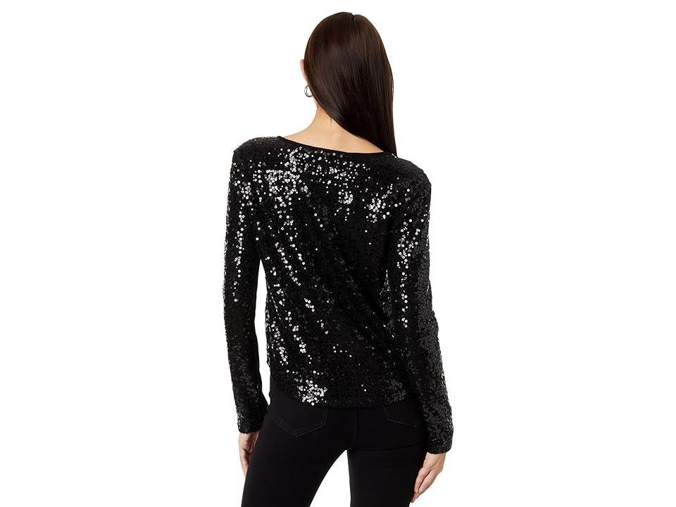 Splendid Tavi Sequin Long Sleeve Women's Clothing Product Image
