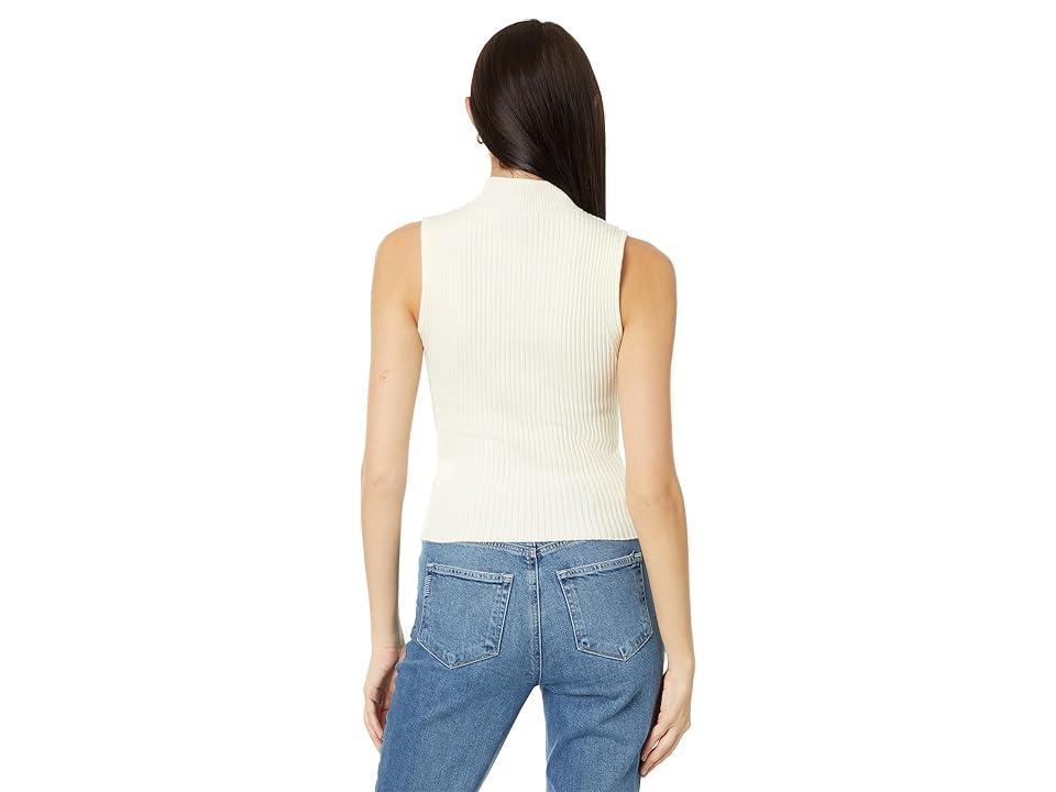Fidelia Ribbed Mock-Neck Tank Top Product Image