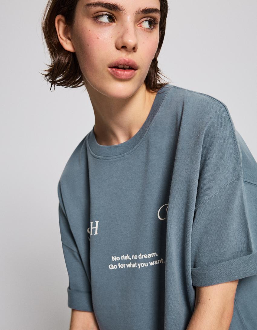 Short sleeve T-shirt with print Product Image