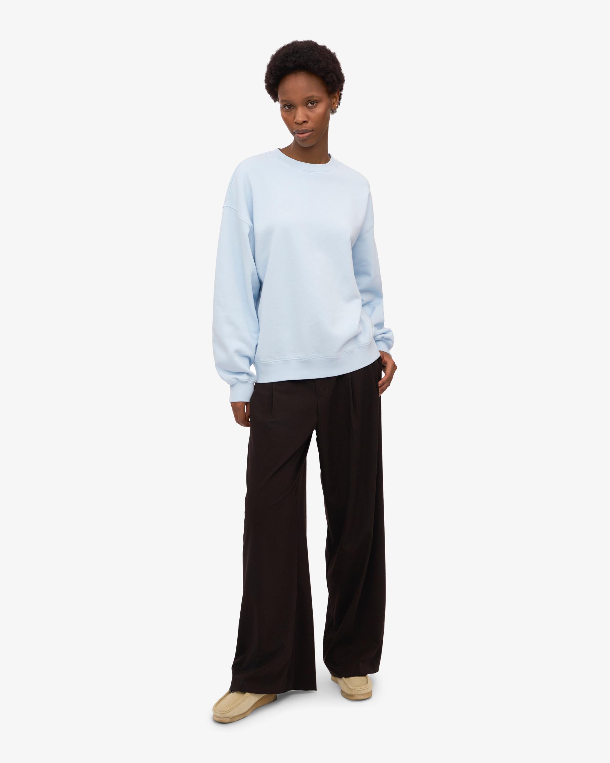 Organic Oversized Crew - Polar Blue Product Image