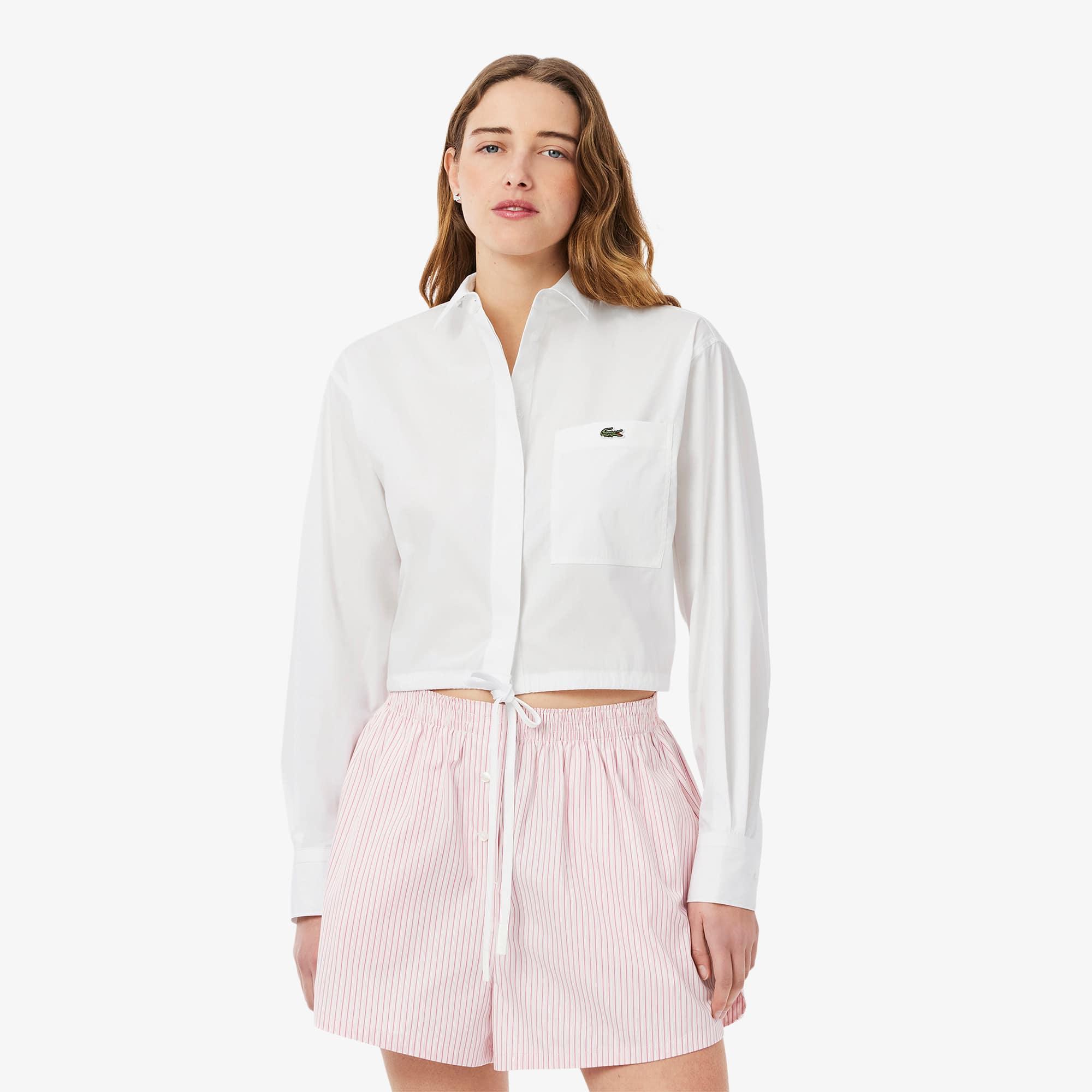 Oversized Adjustable Poplin Shirt Product Image
