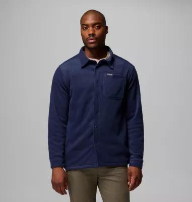 Columbia Mens Steens Mountain Solid Shirt Jacket- Product Image