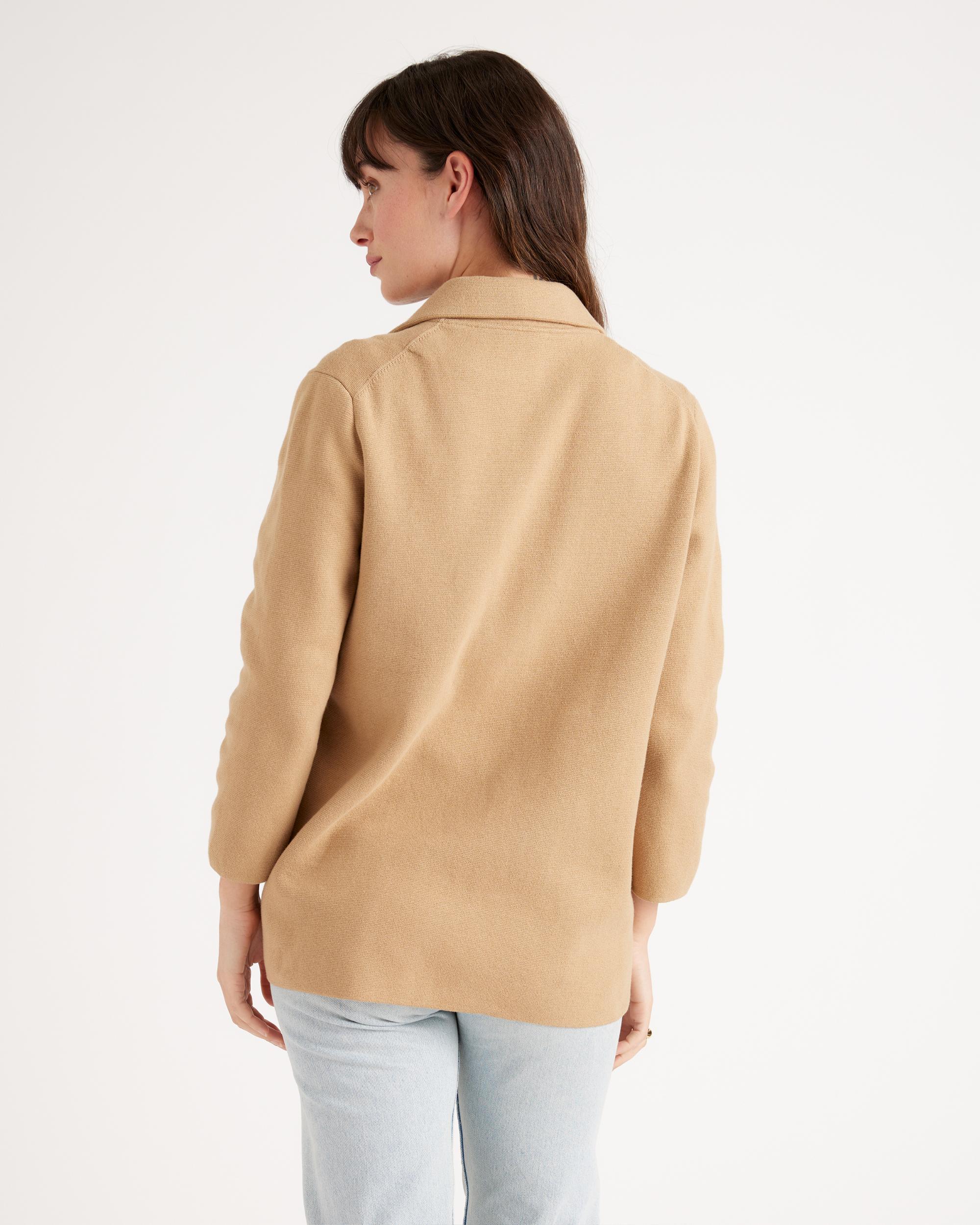 Quince | Women's Knit Blazer Size XL, Organic Cotton Product Image