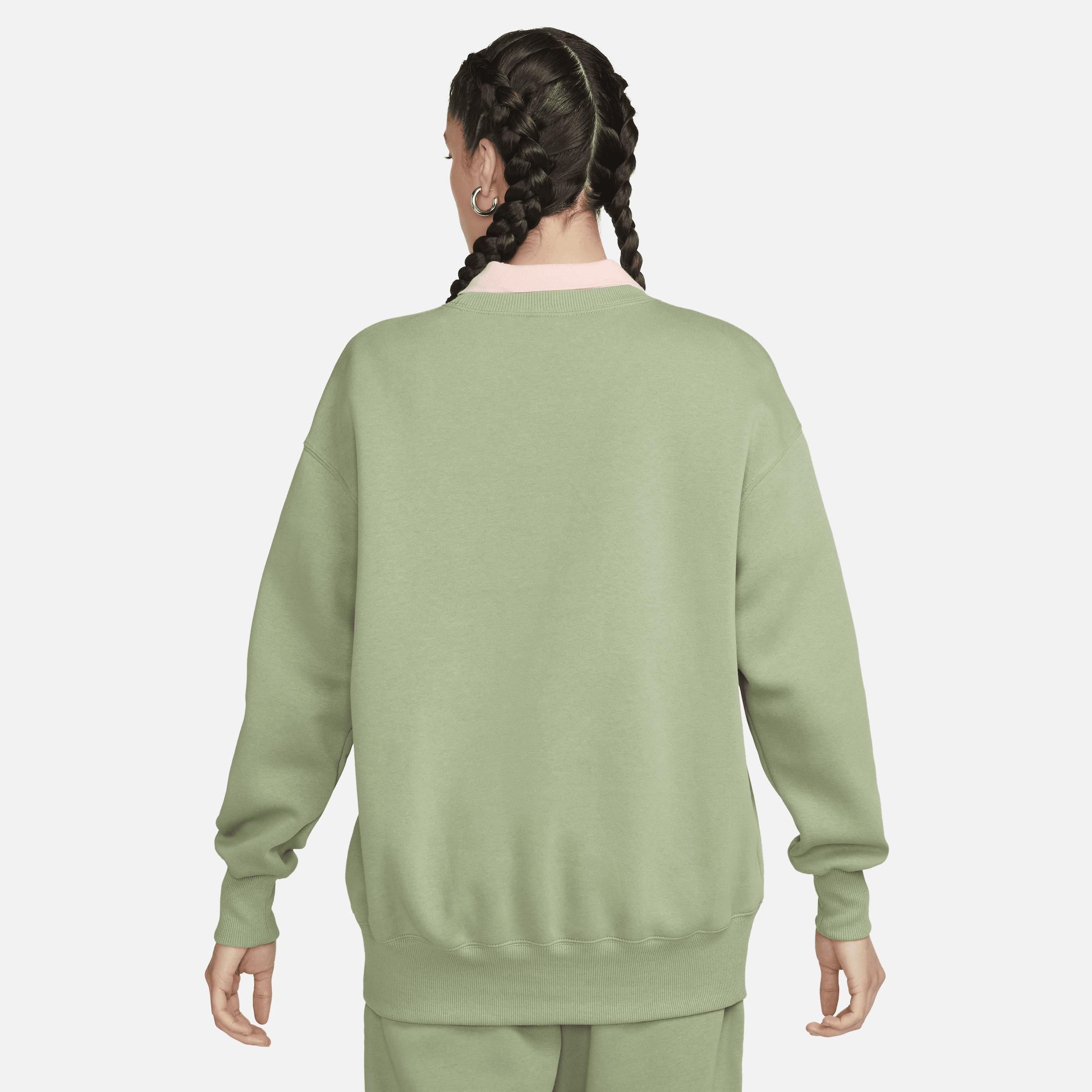 Nike Womens Sportswear Phoenix Fleece Oversized Crewneck Sweatshirt Product Image