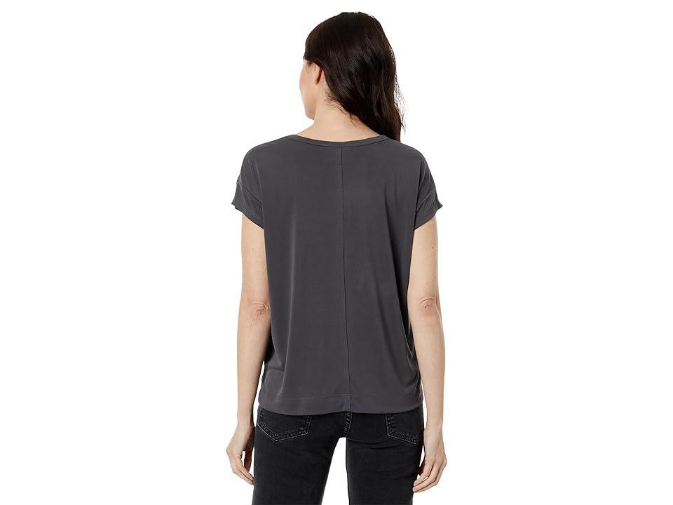 Splendid Arlo Sandwash Jersey Crew Tee (Lead) Women's Clothing Product Image