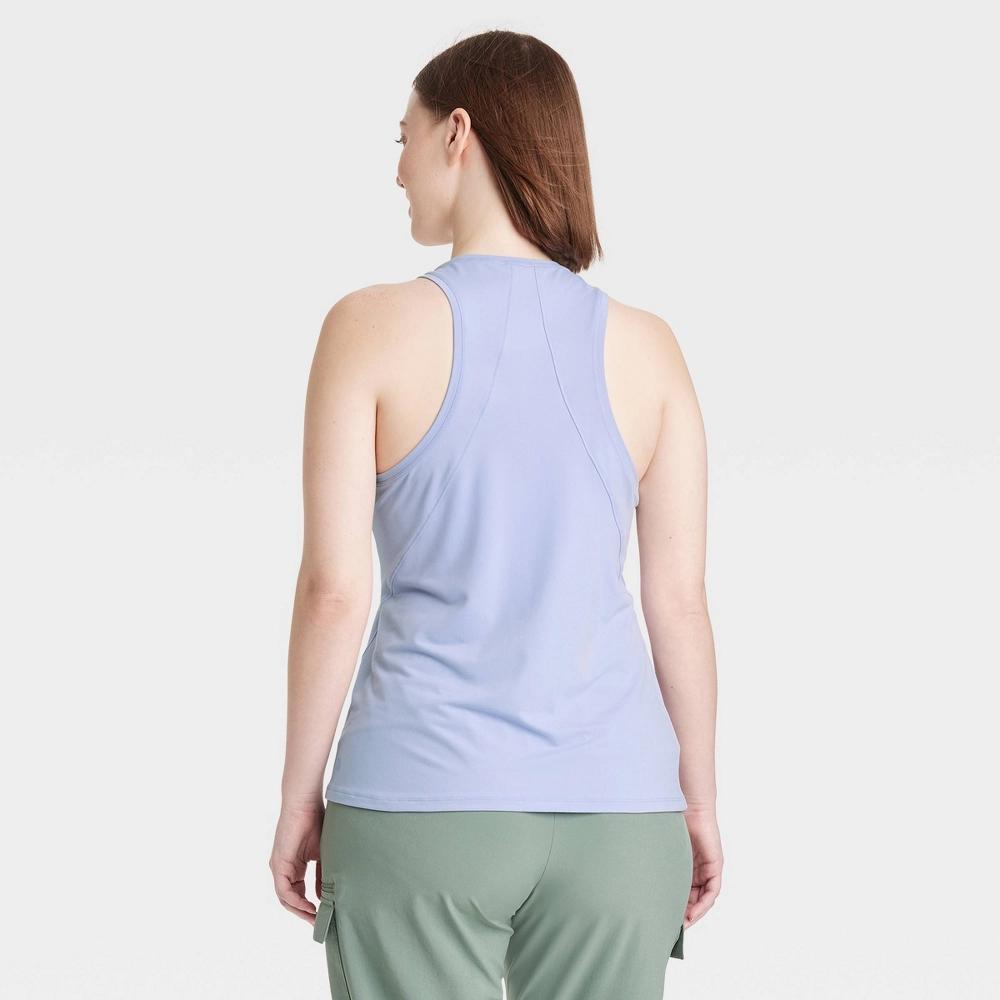 Womens Essential Racerback Tank Top - All In Motion Black S: Midweight Moisture-Wicking Quick-Dry Top, Product Image