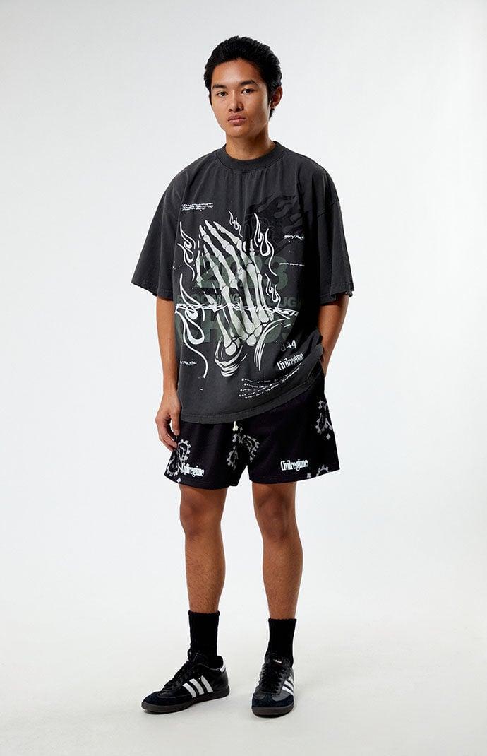 Civil Mens Out West Mesh Basketball Shorts Product Image