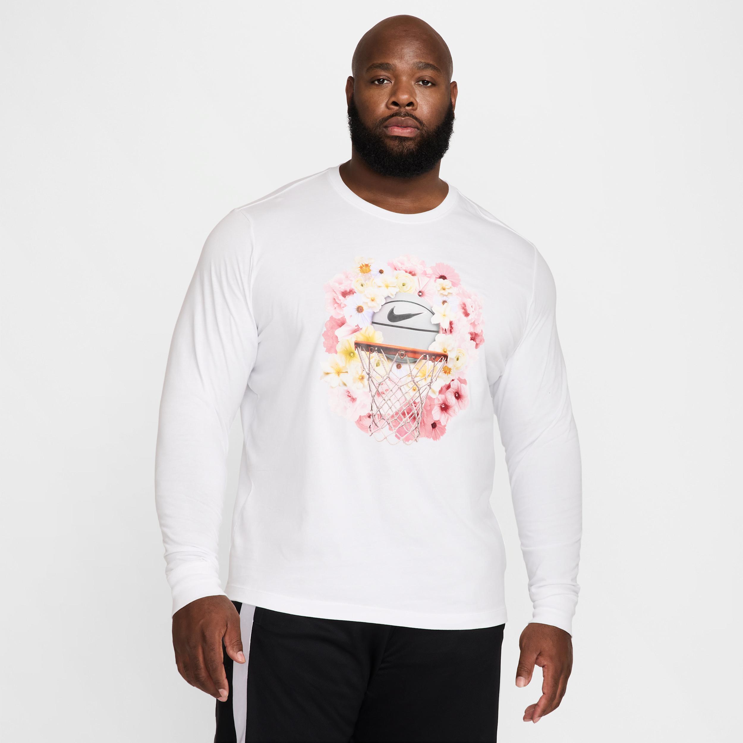 Nike Men's Max90 Long-Sleeve Basketball T-Shirt Product Image