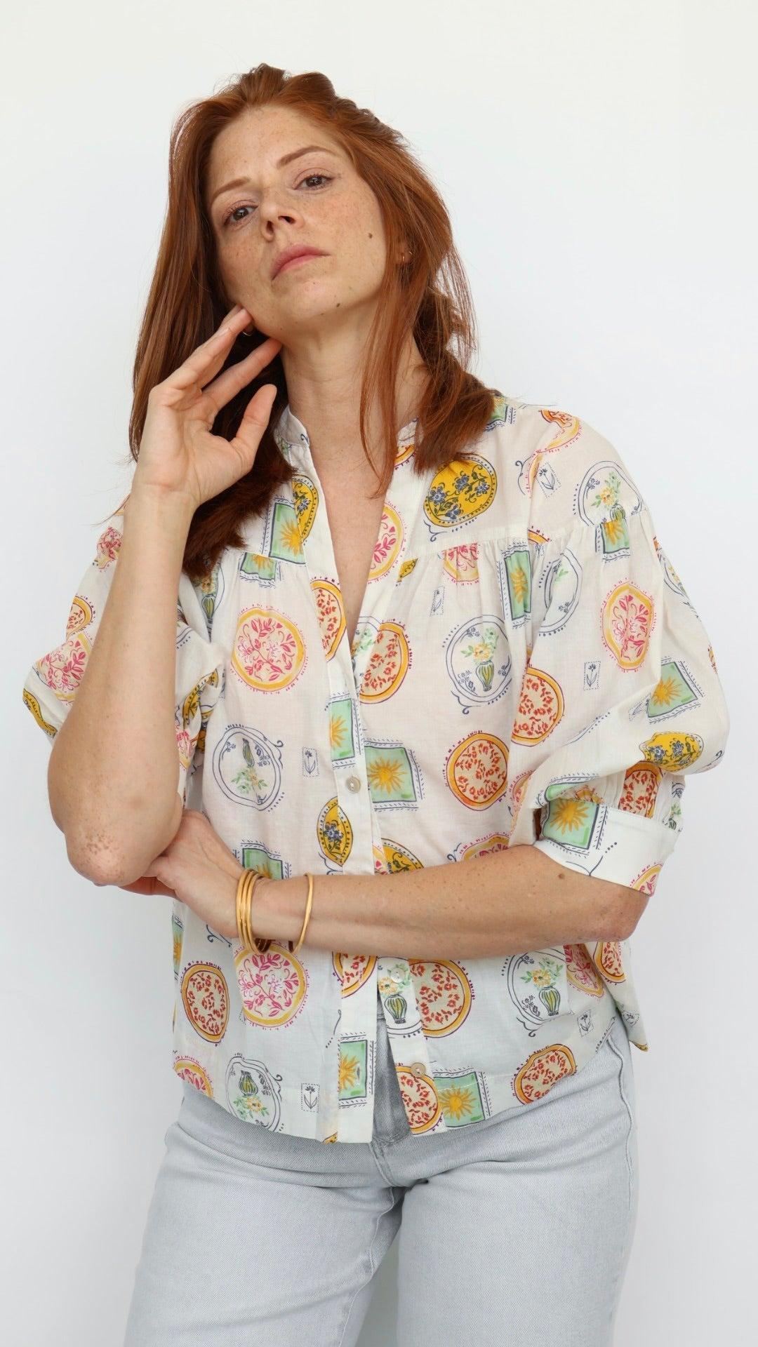 Balmaine Printed Top Product Image