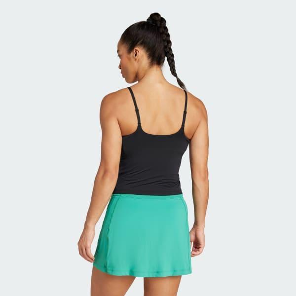 adidas Optime Tank With Integrated Light-Support Bra Black L Womens Product Image