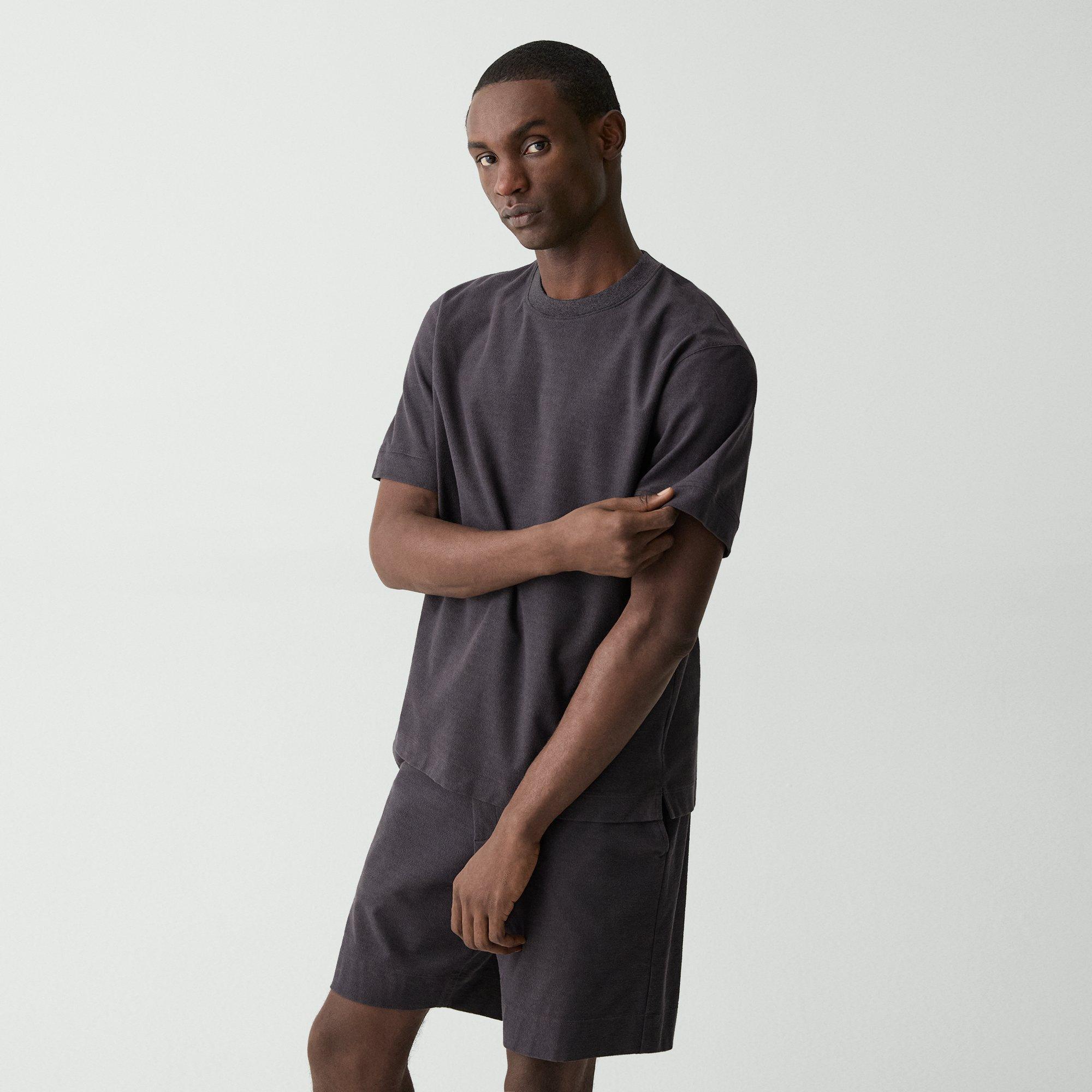 Terry Cotton Relaxed Tee | Theory Product Image