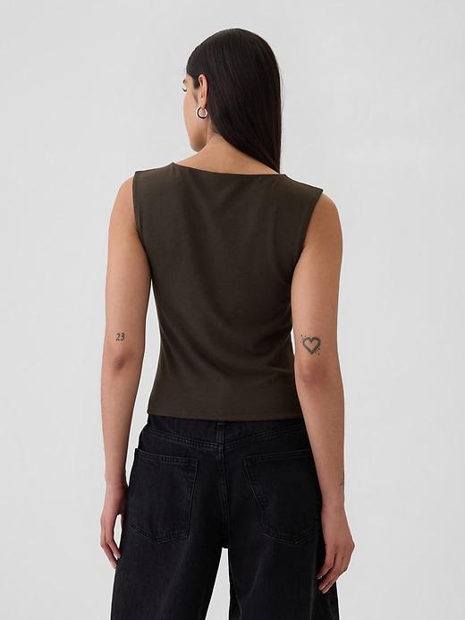 Modern Boatneck Top Product Image