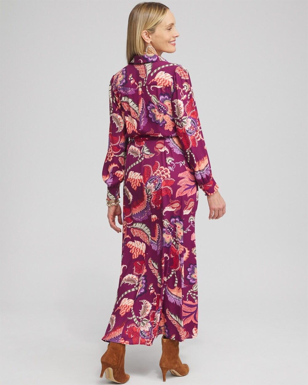 Floral Shirt Dress Product Image