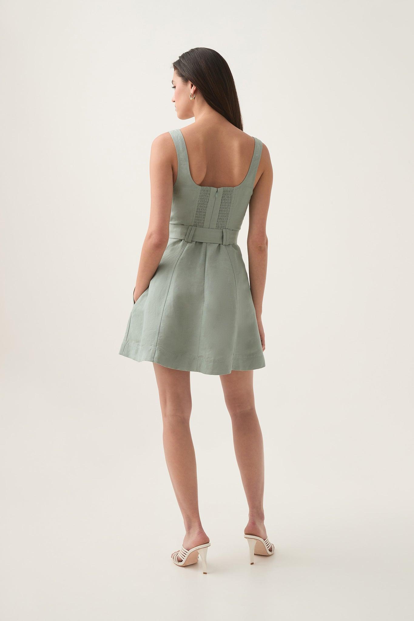 Clay Belted Mini Dress Product Image
