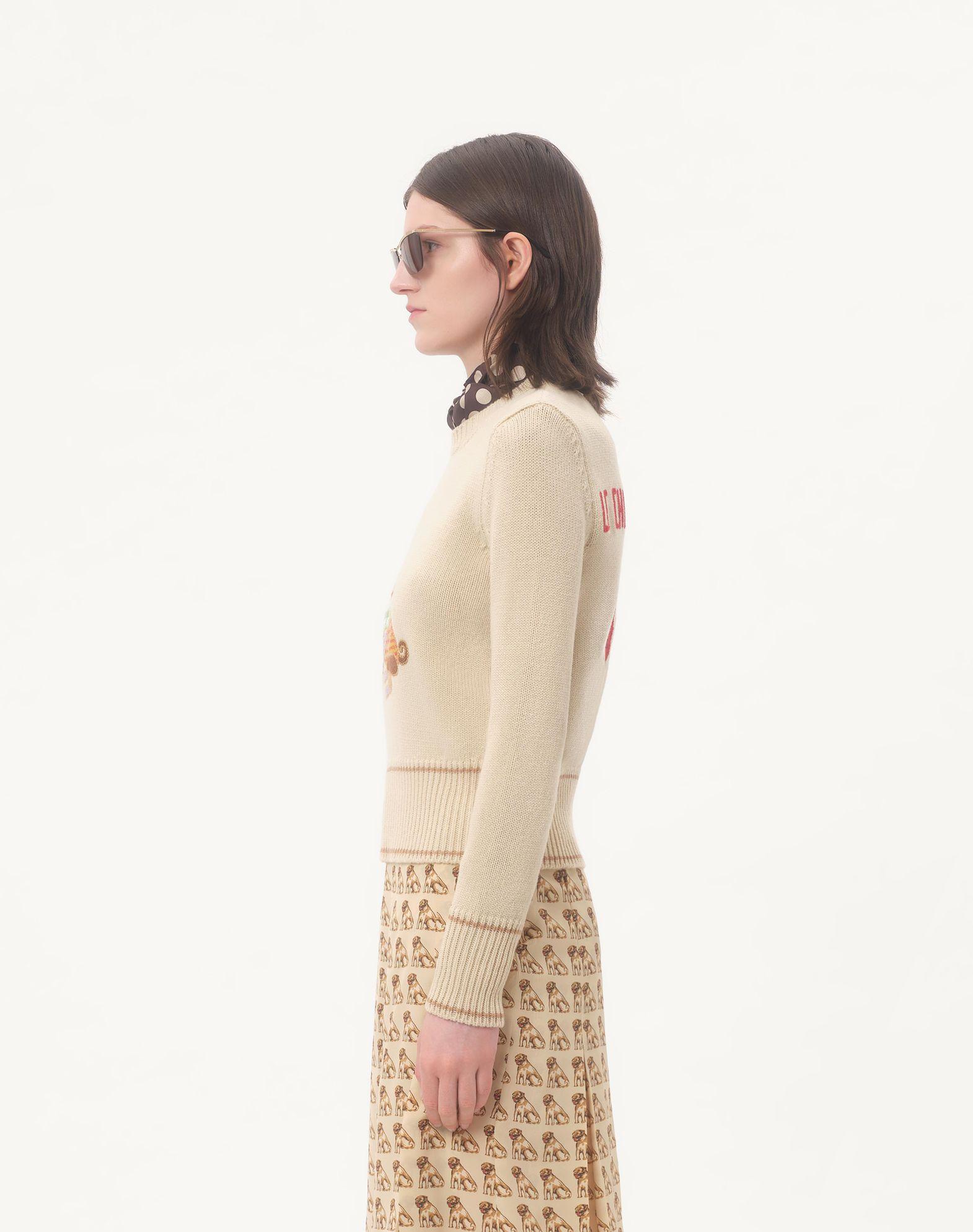 Le Chien De La Maison Embroidered Sweater Product Image