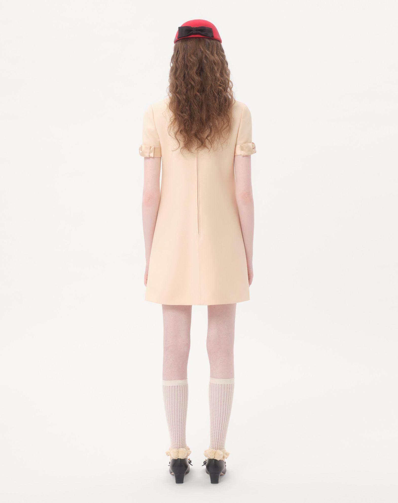 Crepe Couture Short Dress  Product Image