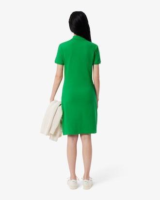 Slim Fit Stretch Piqué Polo Dress Product Image