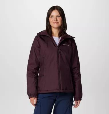 Women's Columbia Switchback II Sherpa-Lined Jacket, Size: XXL, Stone Green Product Image