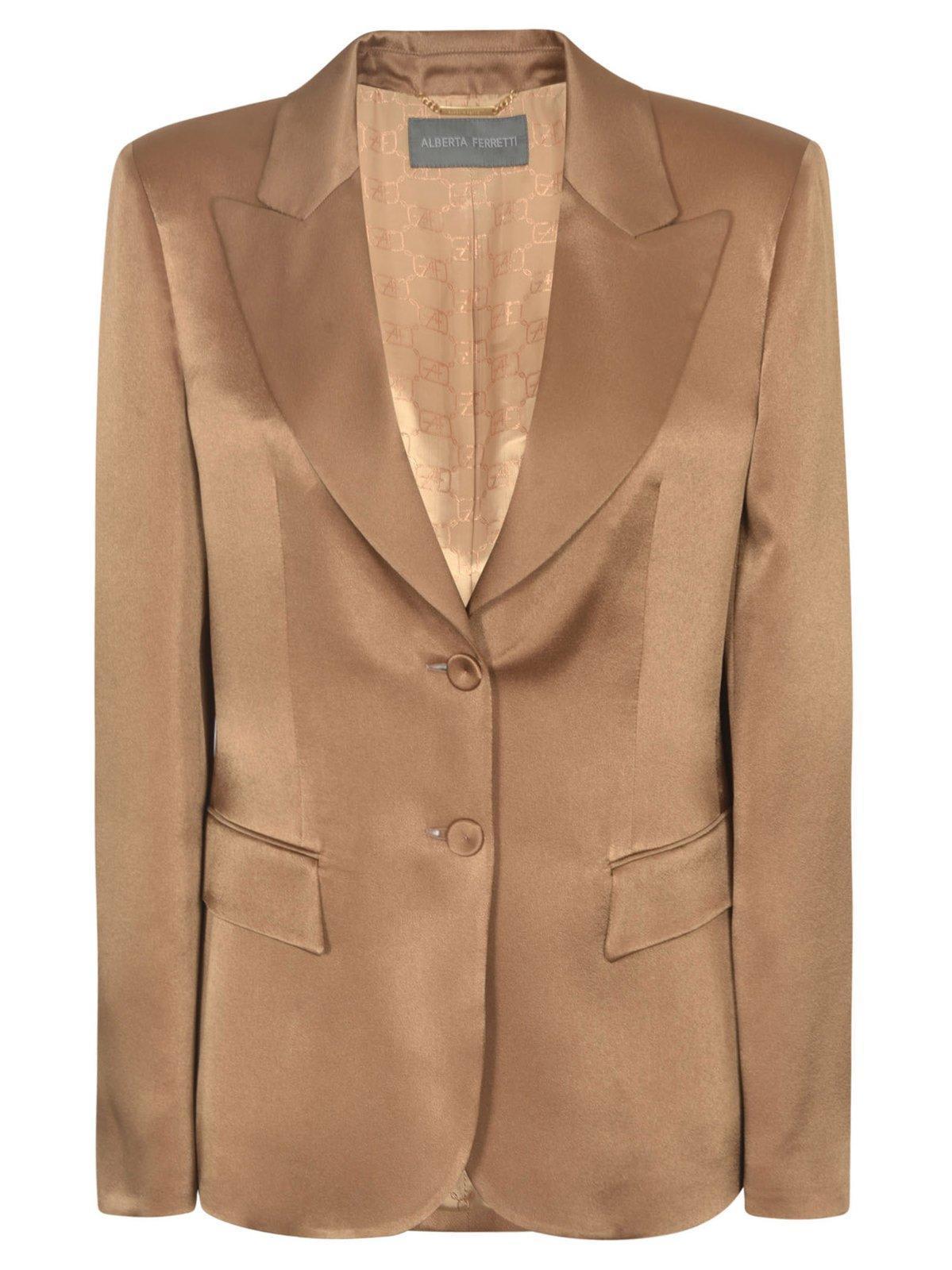 ALBERTA FERRETTI Jackets Brown In Pink Product Image
