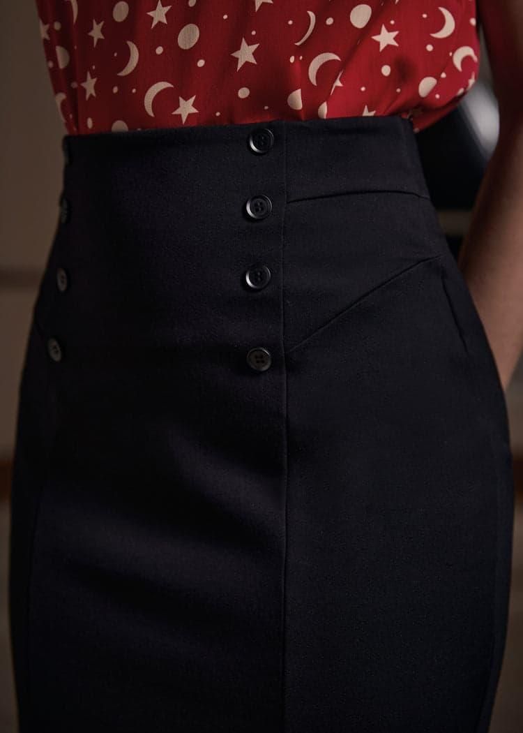 Speakeasy Soirée Pencil Skirt Product Image