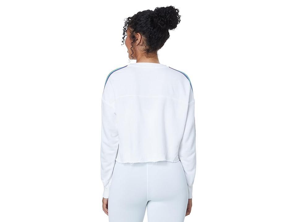 Spiritual Gangster Rainbow Cropped Pullover Women's Sweater Product Image