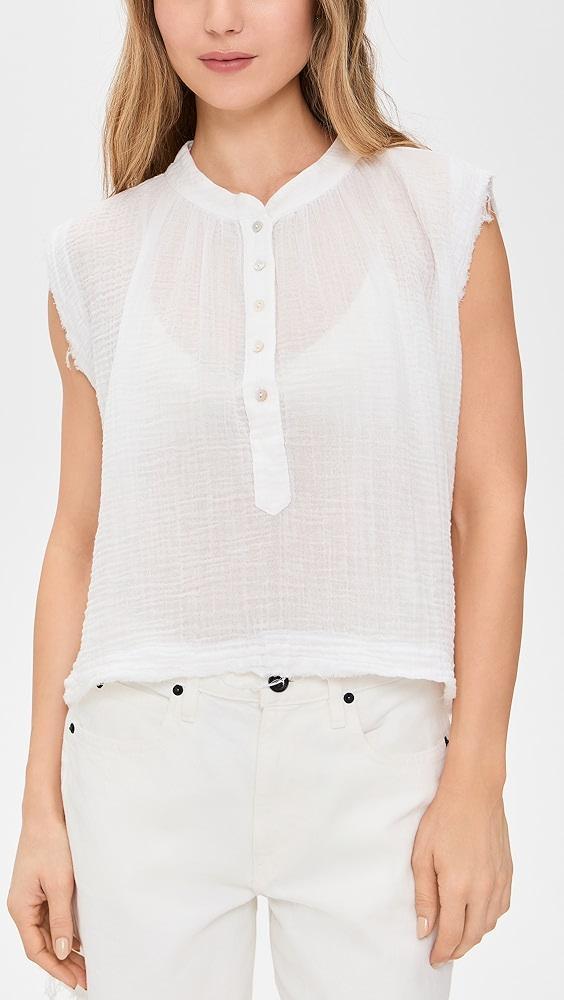 9seed Idyllwild Top with Buttons | Shopbop Product Image