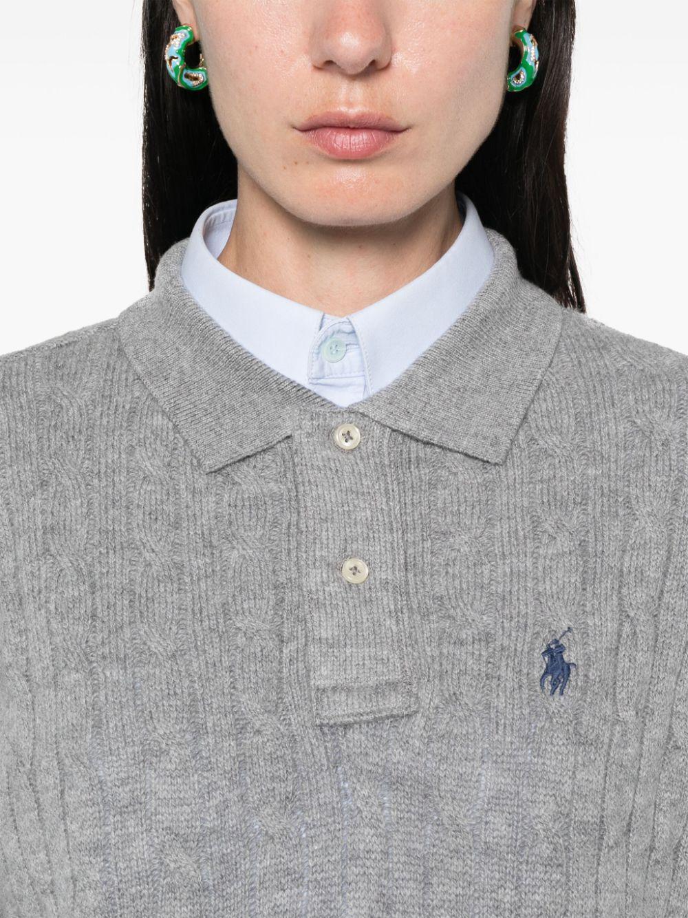 cable-knit sweater Product Image