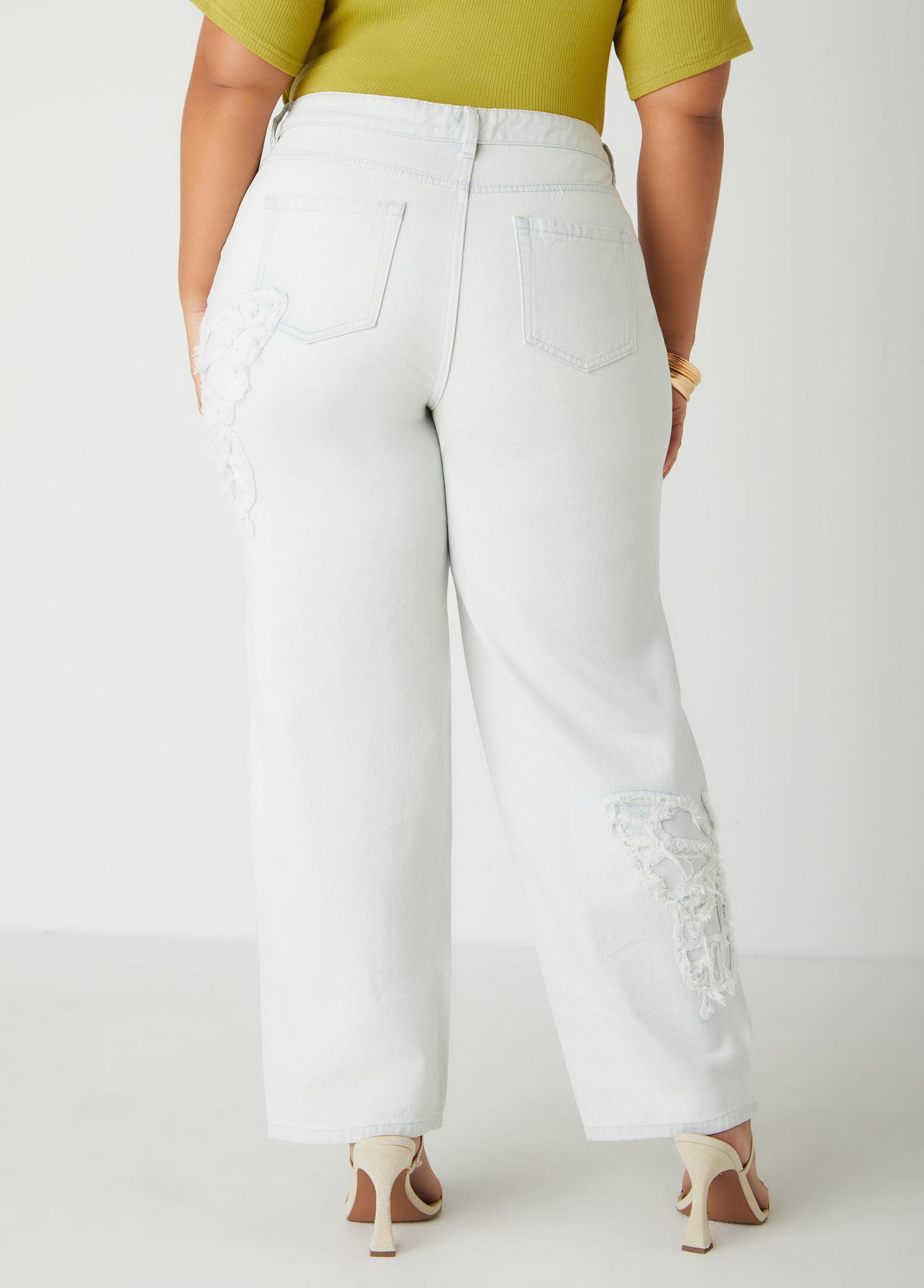 Butterfly Straight Leg Jeans Product Image