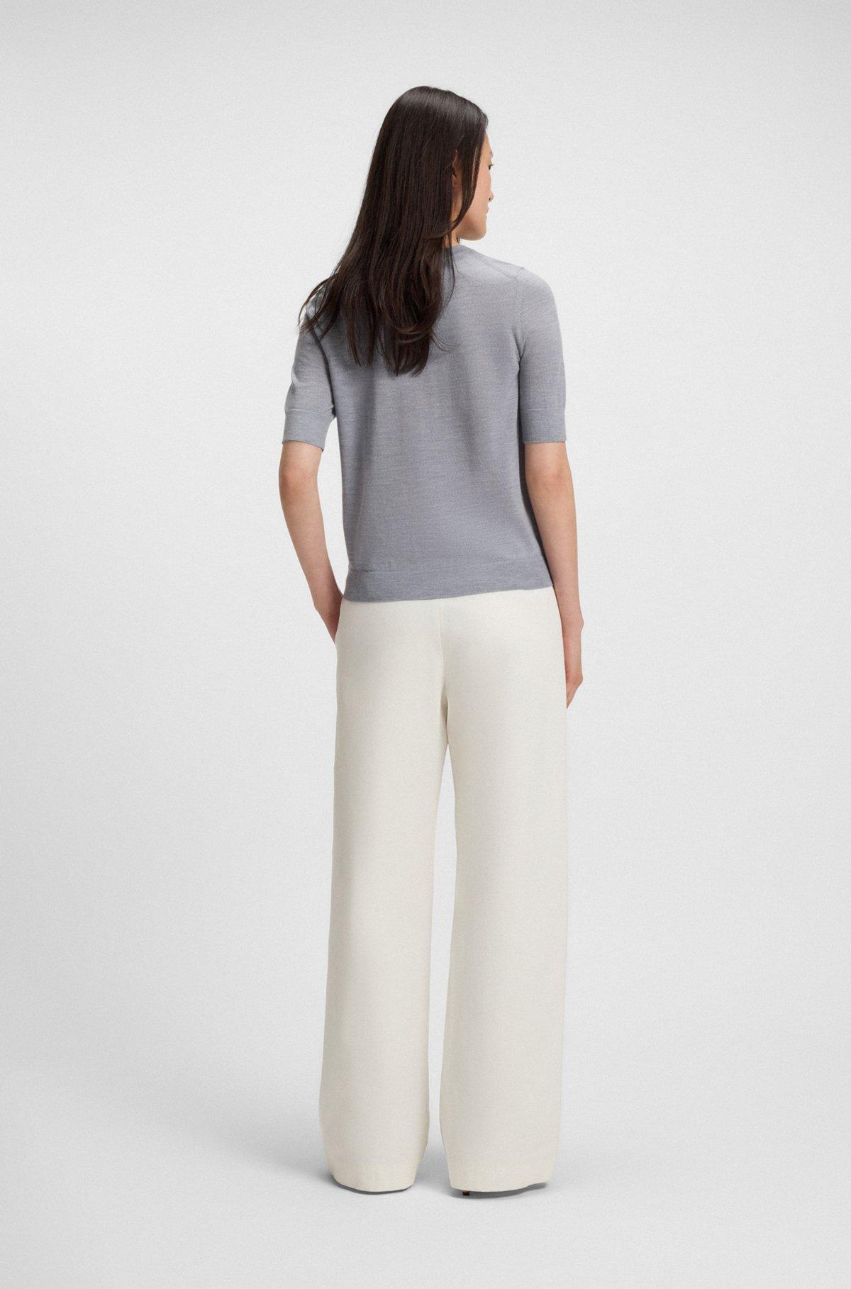 Knit sweater in wool Product Image