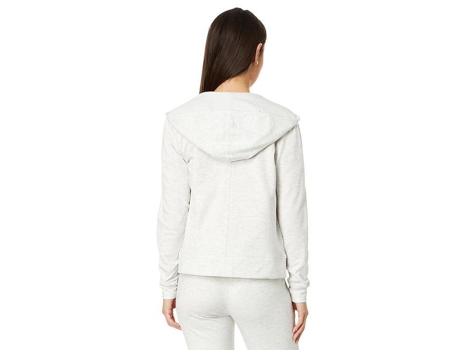 TravisMathew Cloud Zip Hood (Heather ) Women's Jacket Product Image