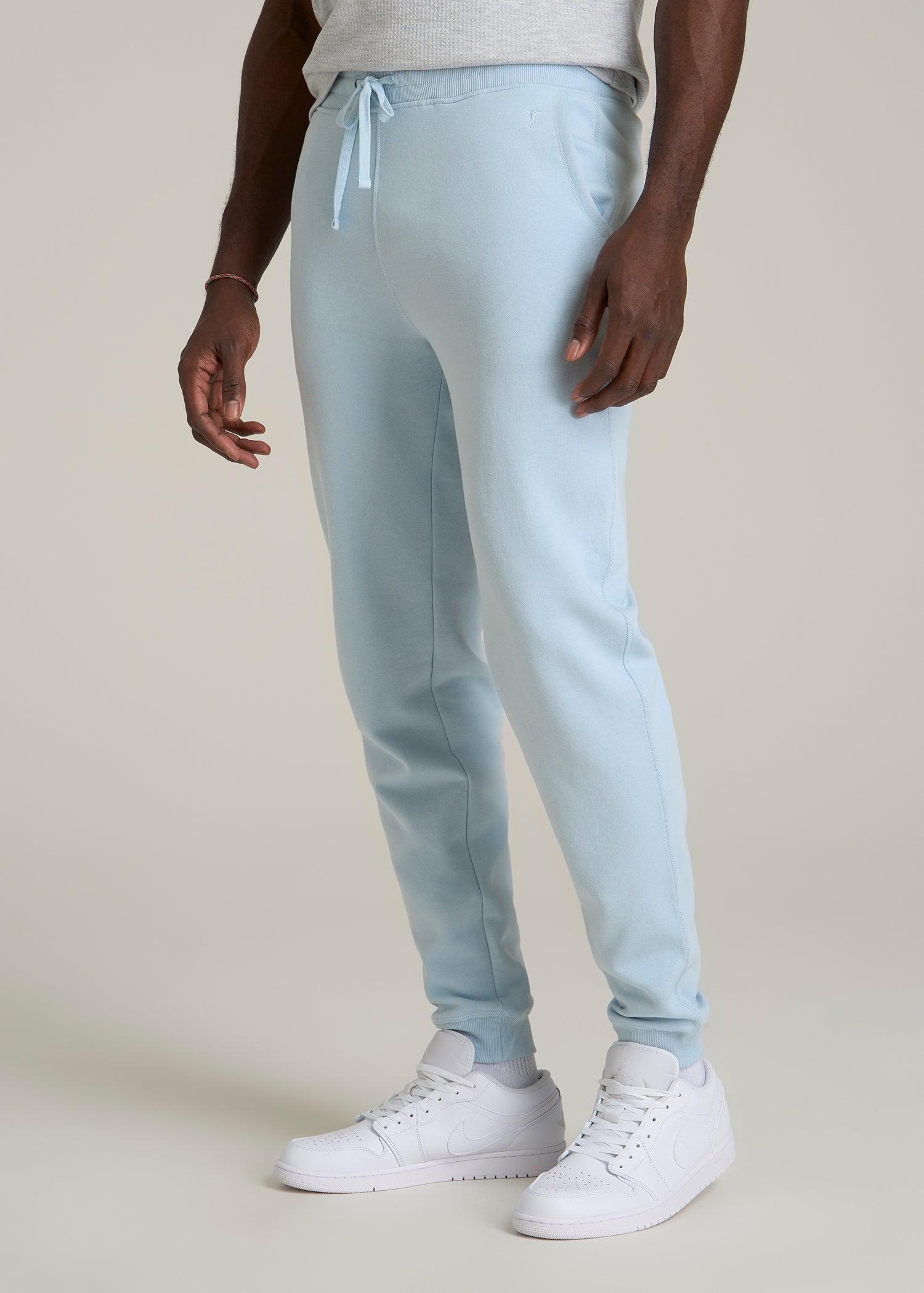 Wearever 2.0 Fleece Joggers for Tall Men in Ice Blue Product Image
