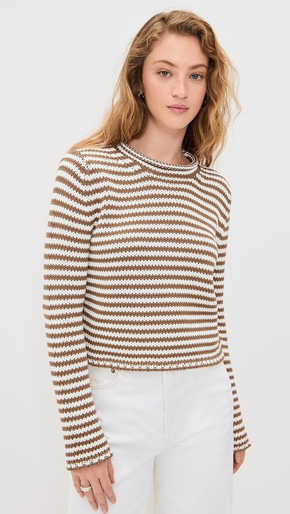 La Ligne Fine Stripe Mini Marina Sweater | Shopbop Product Image