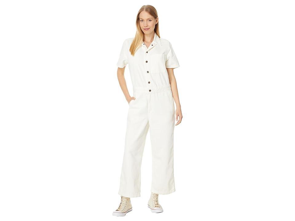 Levi's(r) Womens Short Sleeve Heritage Jumpsuit (Serenity Now) Women's Jumpsuit & Rompers One Piece Product Image