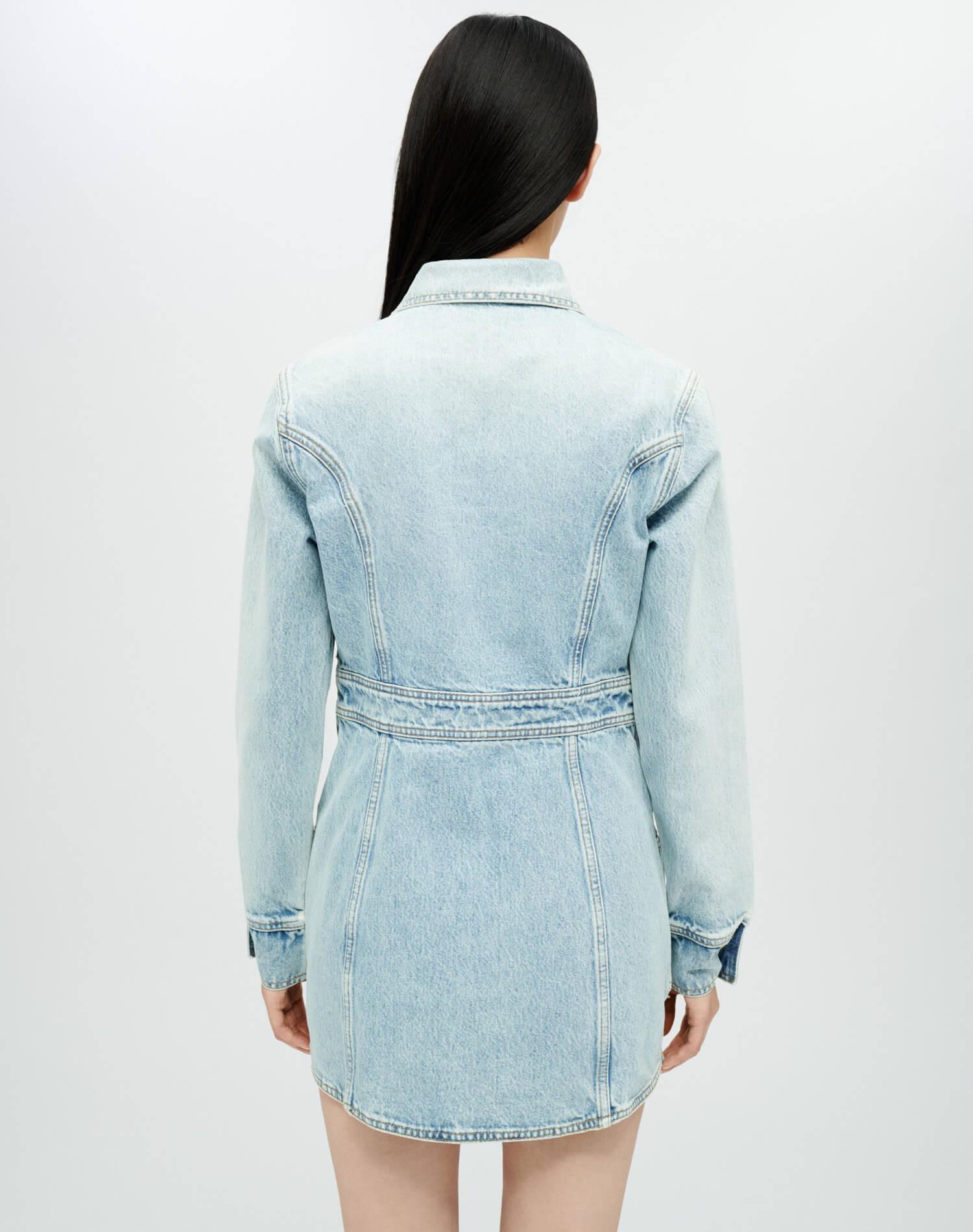 Trucker Dress - Opal Indigo Female Product Image