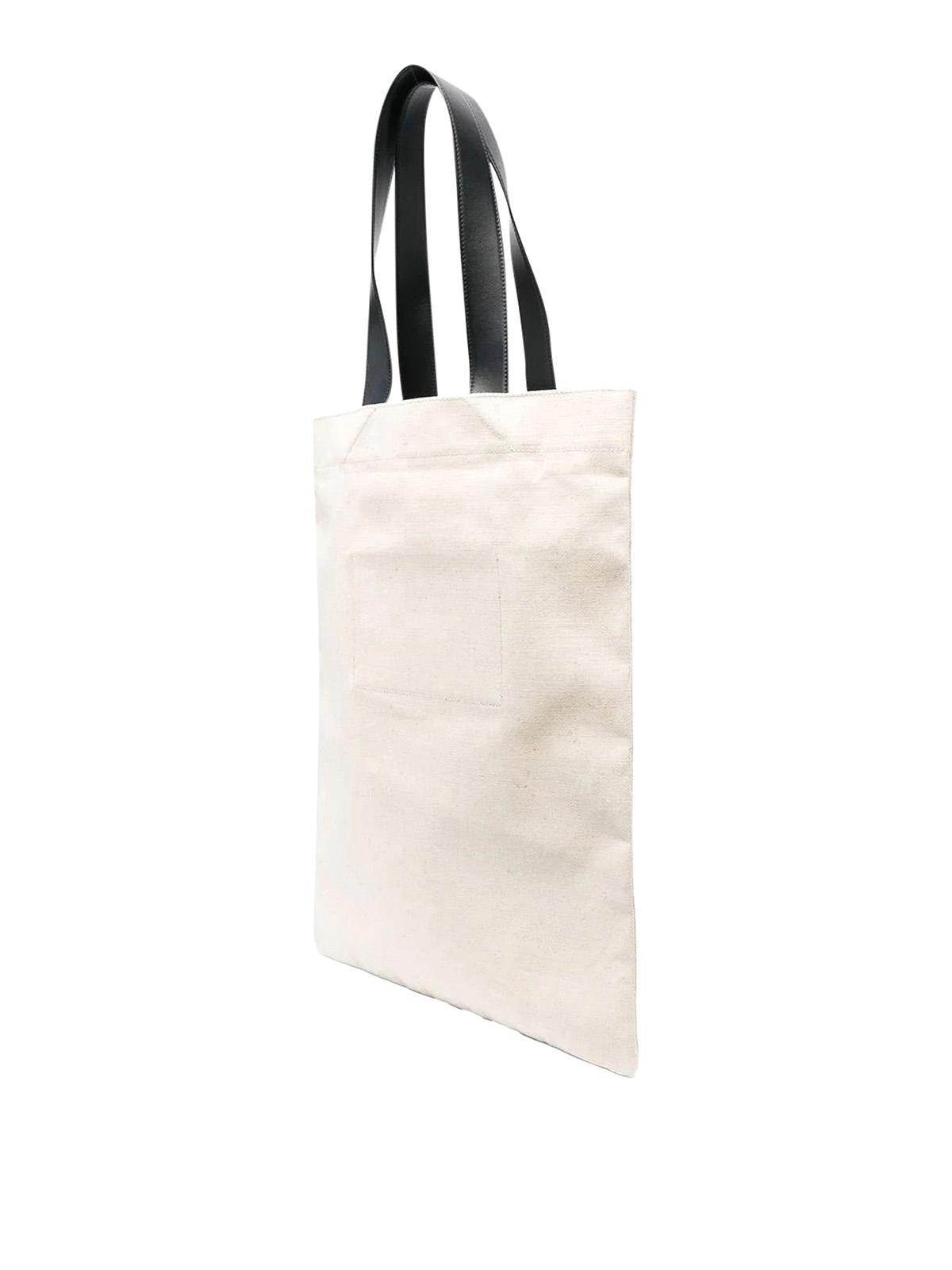 JIL SANDER Big Tote Bag In Nude & Neutrals Product Image